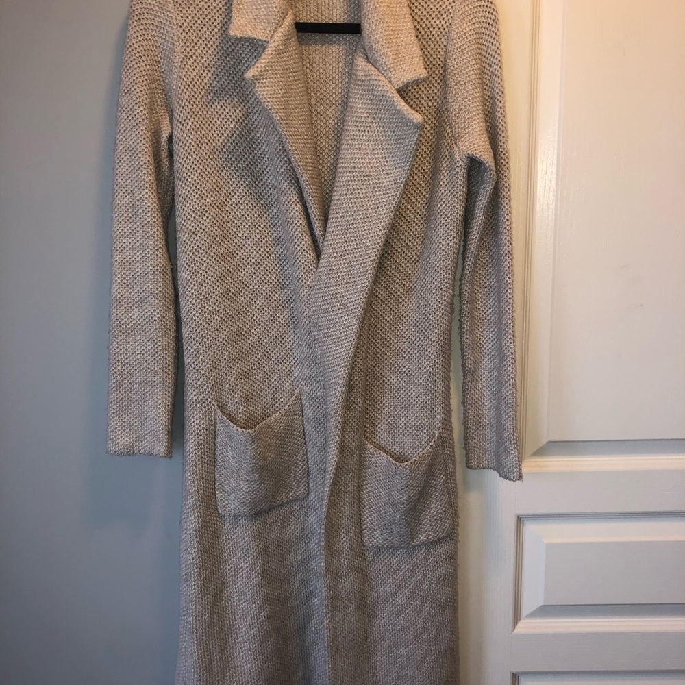 Dynamite long fabric coat